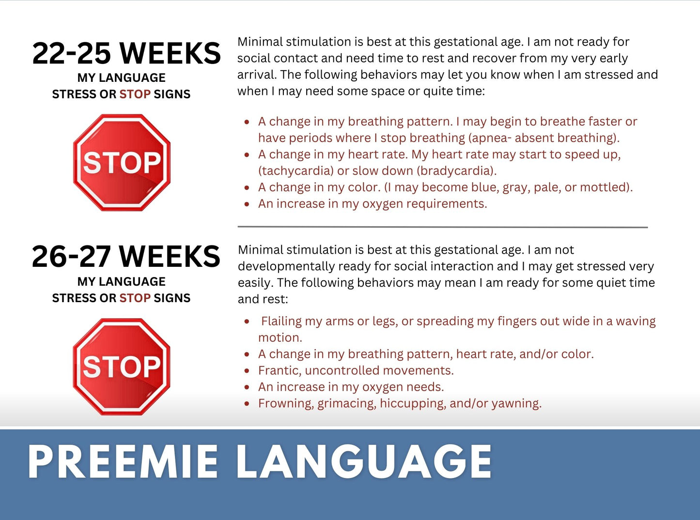 I'm a Preemie | A Week-By-Week Guide and Journal