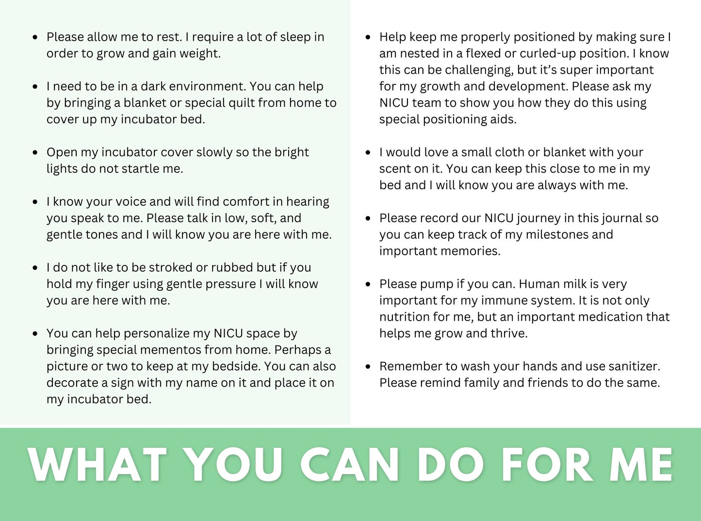 I'm a Preemie | A Week-By-Week Guide and Journal